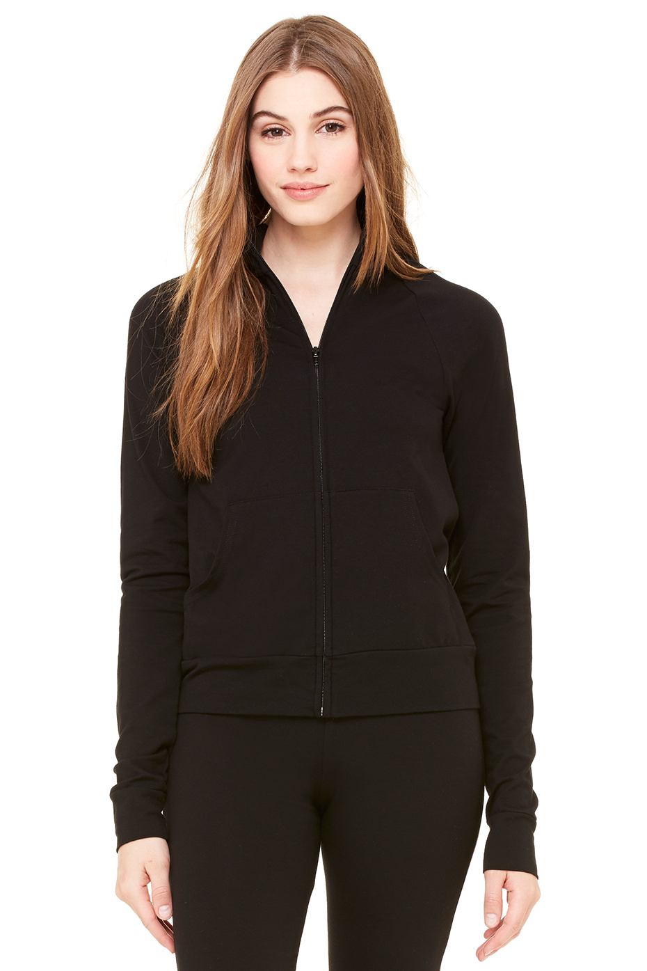 Women's Cotton Spandex Cadet Jacket | Bella-Canvas