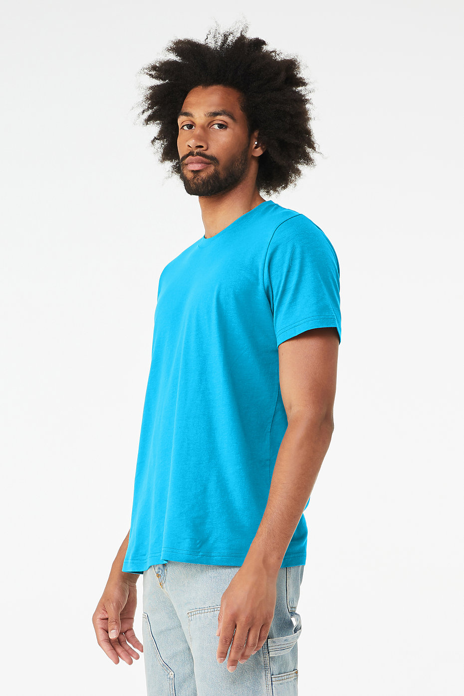 Inside Out Seamed T-shirt - Blue