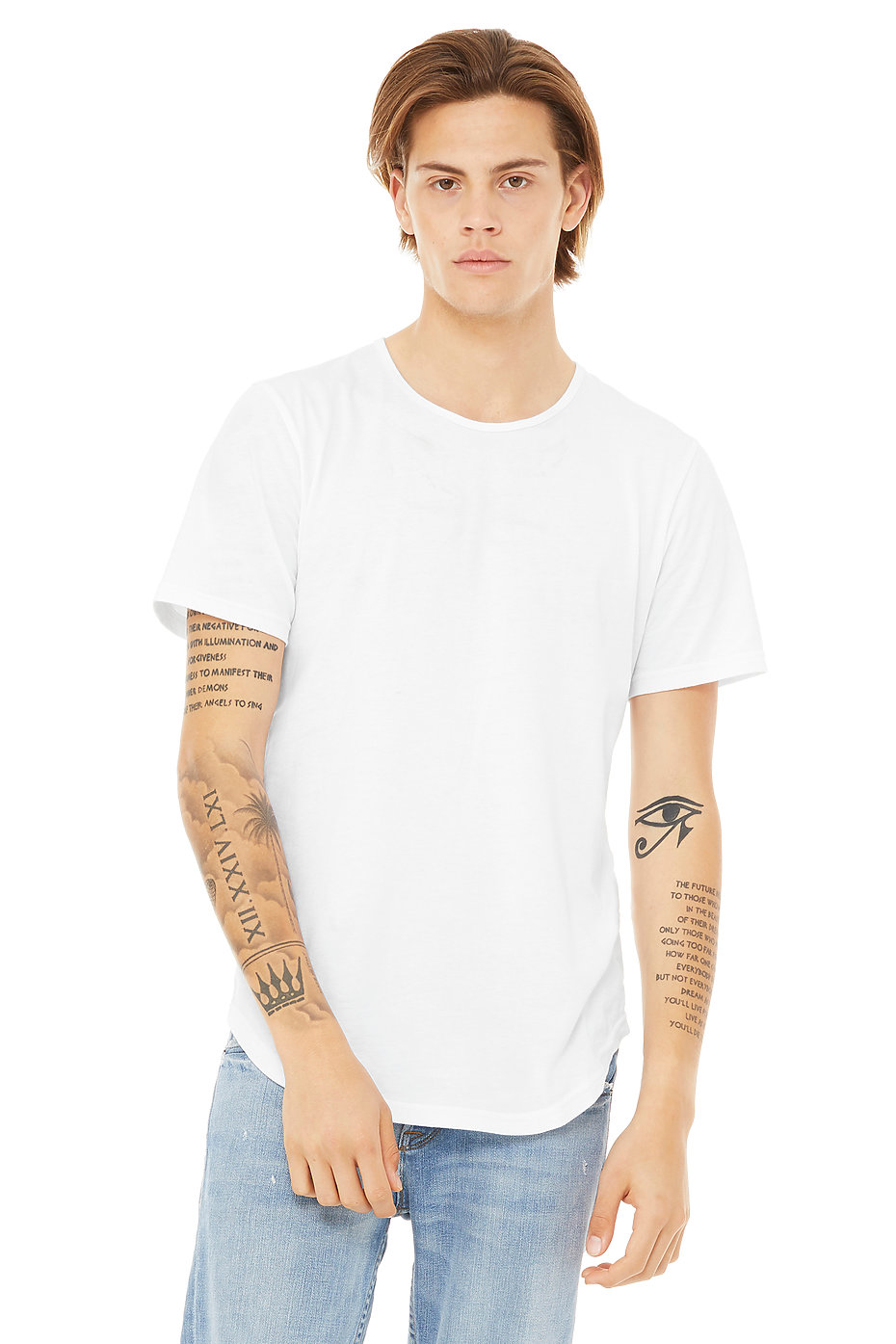Jersey T Shirt | Curved Hem Tee | Unisex Short Sleeve T Shirts | Wholesale  T Shirts | BELLA+CANVAS ®