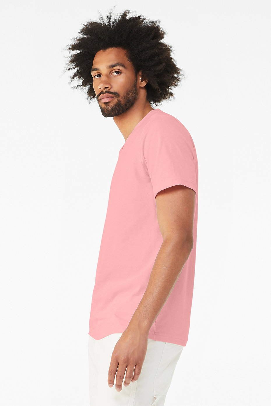 Hot Pink Men's Crew Neck T Shirt  Premium Menswear at Best Value Prices