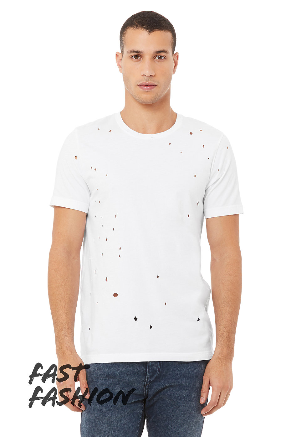 distressed t shirt