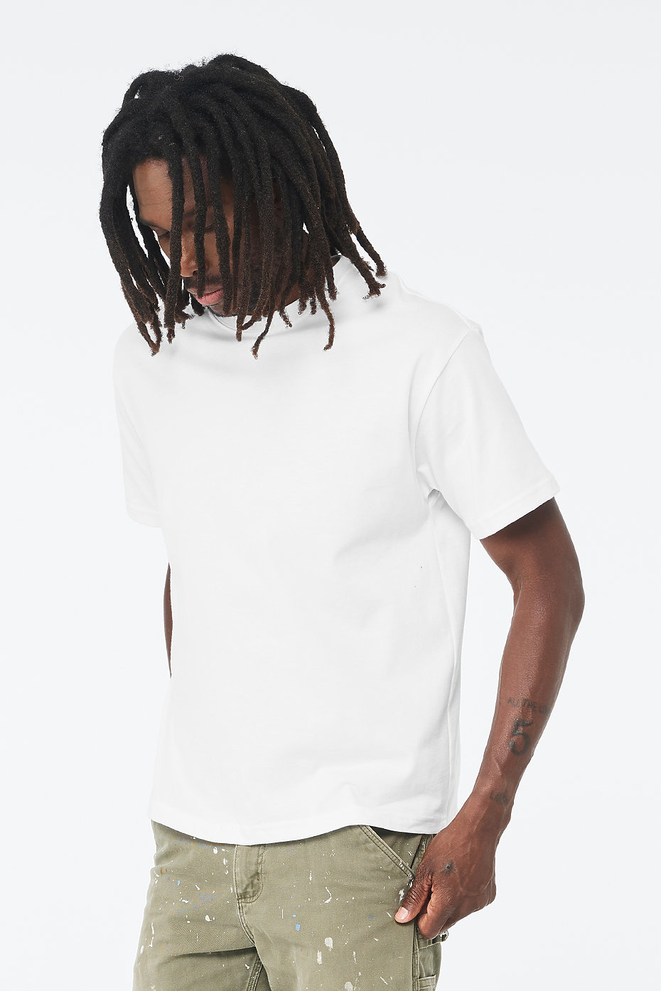 ASOS Actual Oversized Heavyweight Brushed Cotton T-Shirt with Large Graphic Print in Black