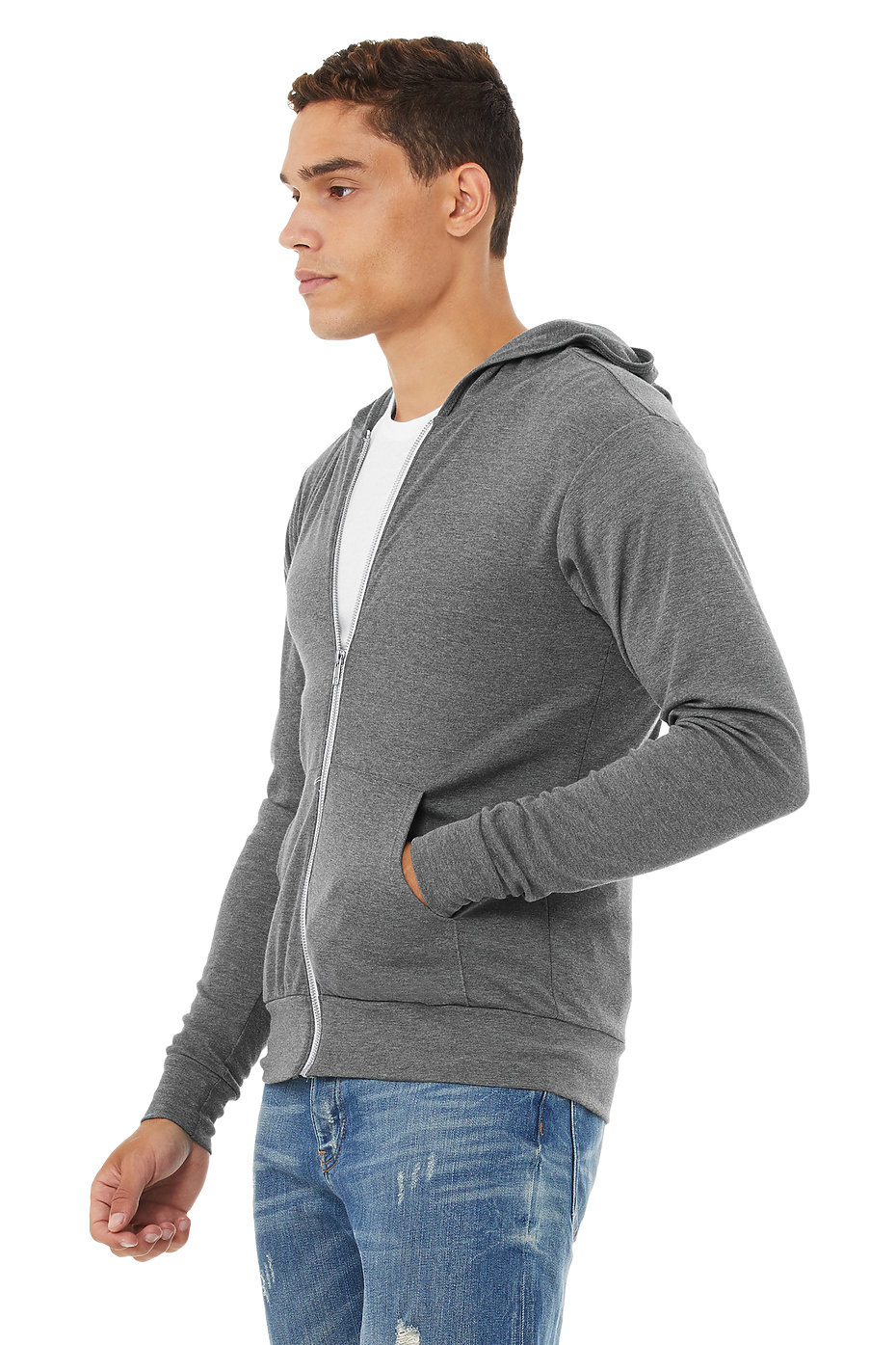 Wholesale Zip Up Hoodie | Custom Sweatshirts For Men | Wholesale Blank ...