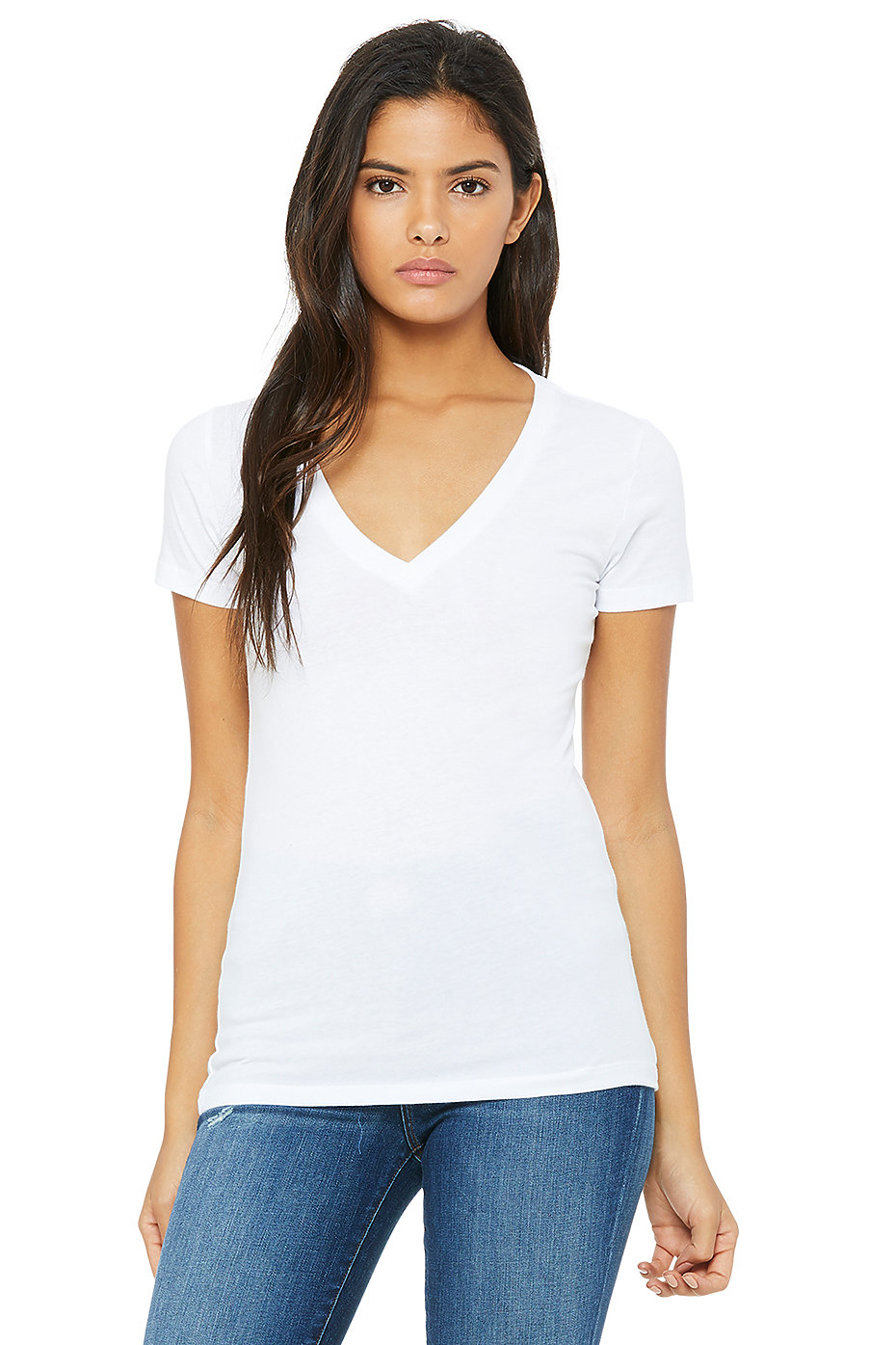 Womens Jersey T Shirts V Neck T Shirts | Womens Wholesale Clothing | BELLA+CANVAS ®