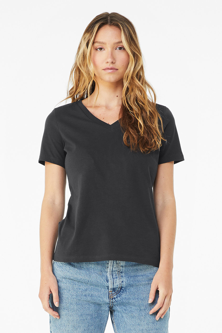 aantrekken Zachtmoedigheid Woordvoerder Womens V Neck T Shirt | Jersey T Shirts | Wholesale Womens Clothing  Distributors | BELLA+CANVAS ®