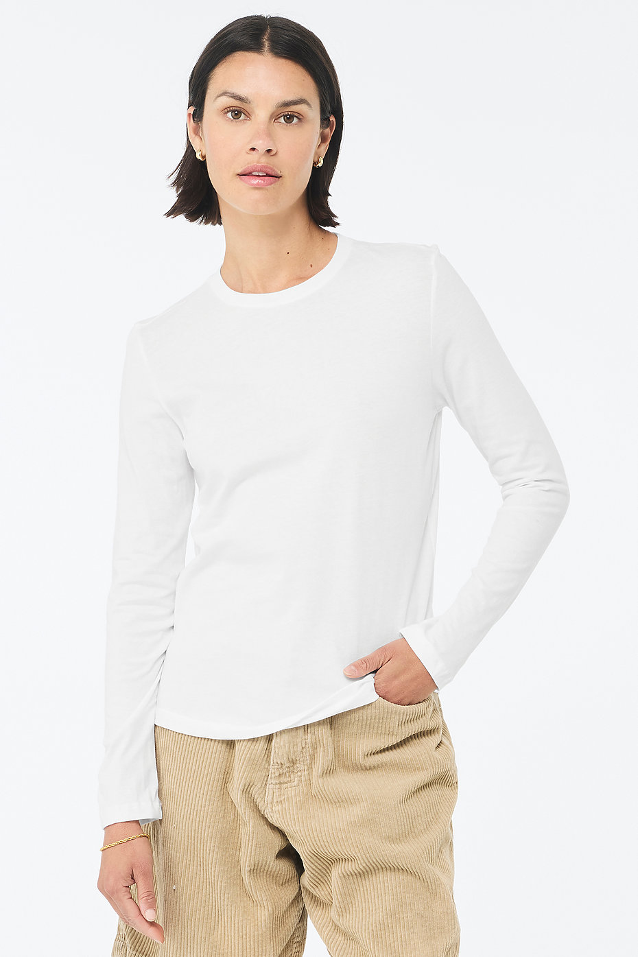 Long-sleeved Jersey Top