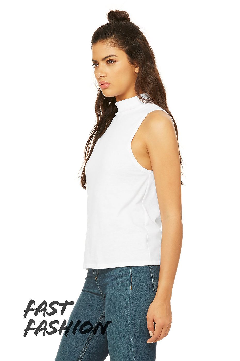 Download Mock Neck Top | Womens Wholesale Tank Tops | Fast Fashion ...