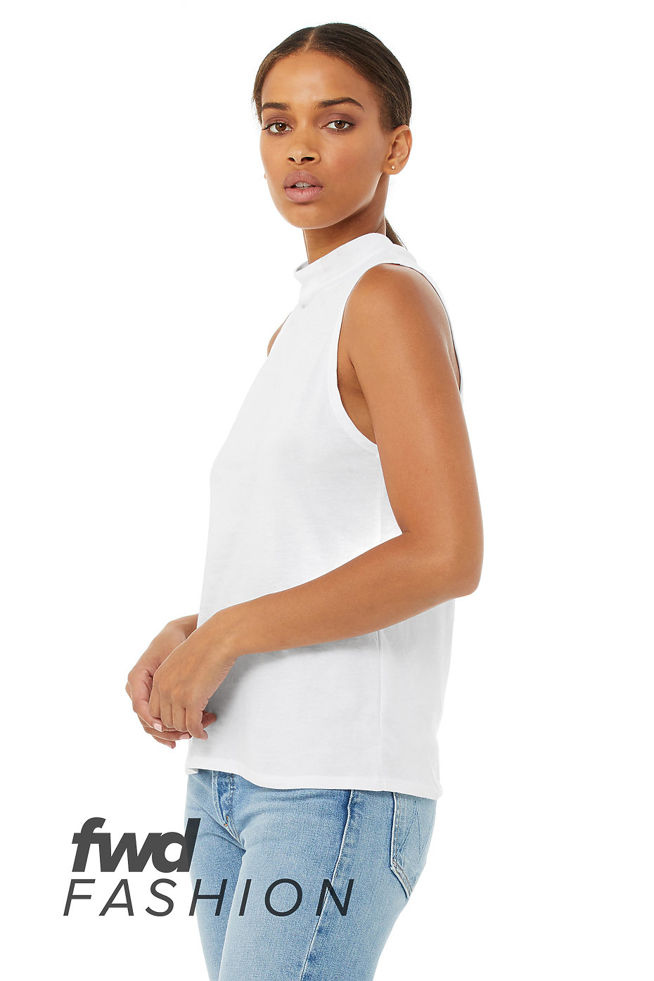 Download Mock Neck Top | Womens Wholesale Tank Tops | Fast Fashion ...