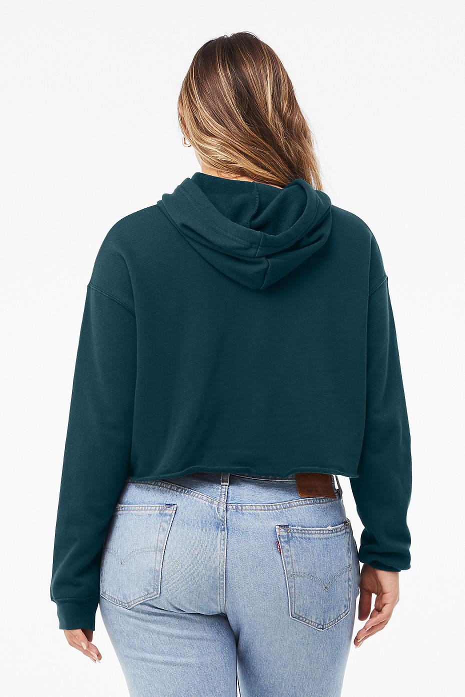 bella and canvas cropped hoodie