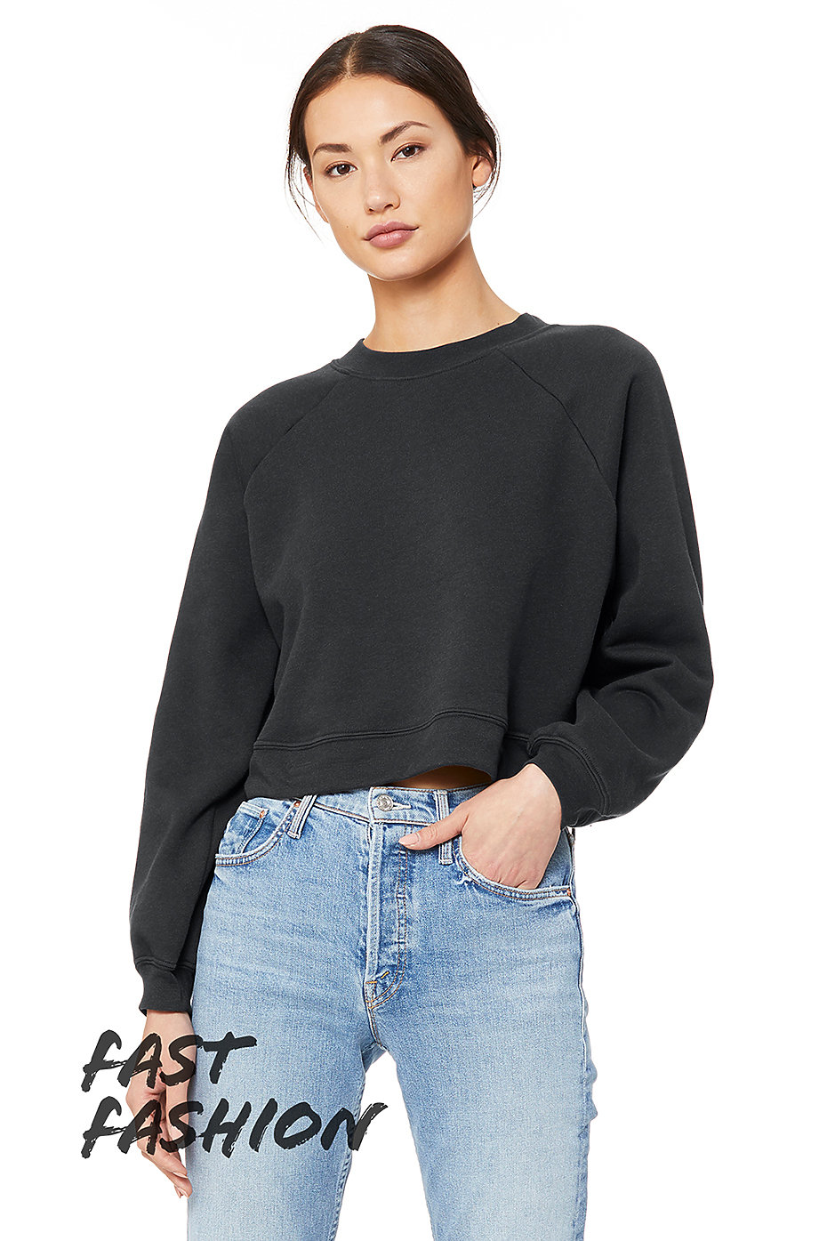 bella canvas raglan sweatshirt