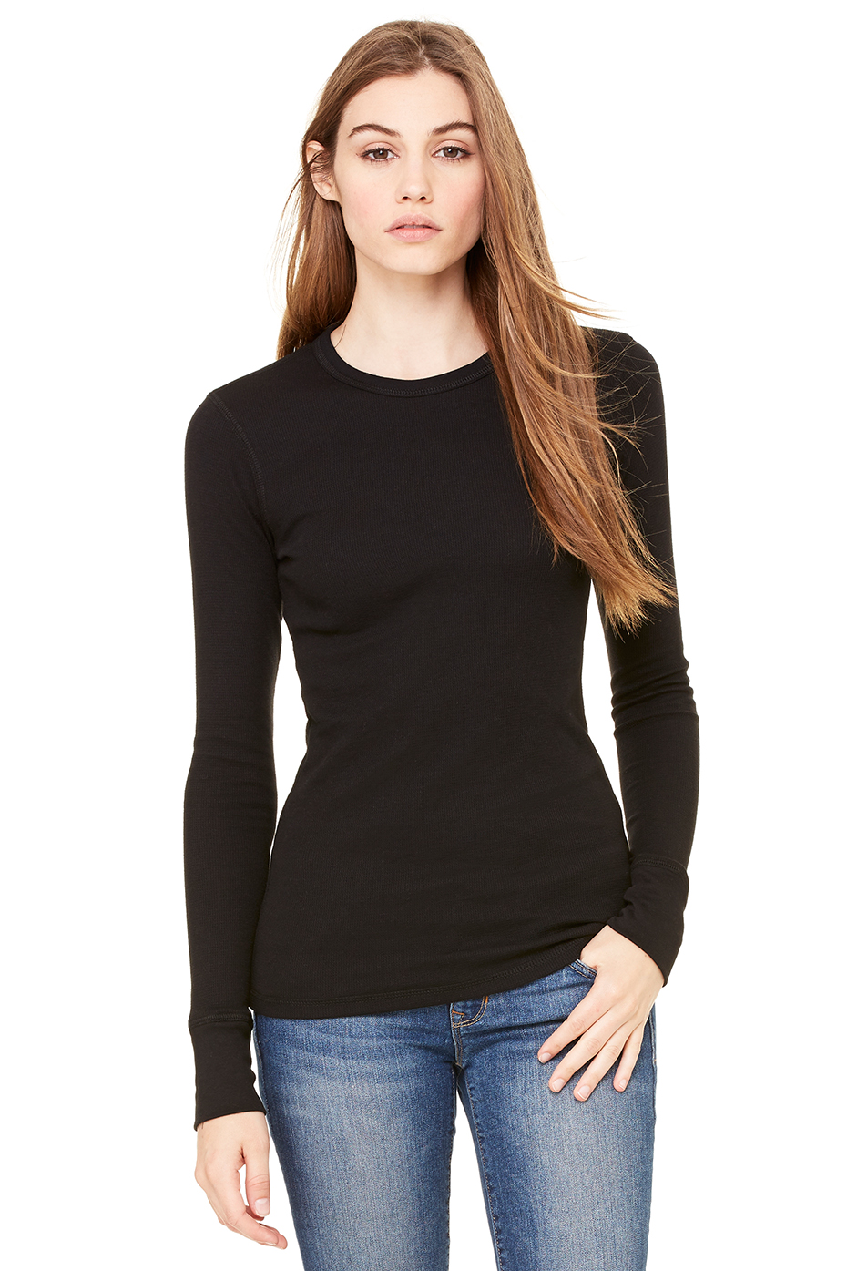 Wholesale Clothing | Women's Thermal L/S Tee