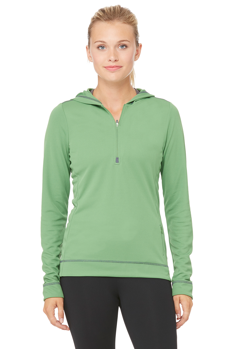 women's zip sweatshirt no hood