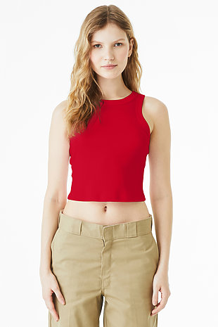 Camisole Crop Top - Red - Ladies