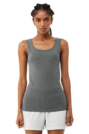 Womens Crop Tank Top, Womens Wholesale Clothing, Poly Cotton Tank Tops