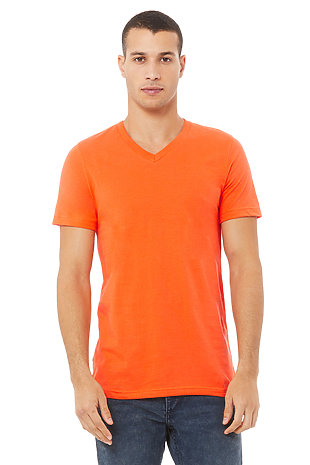 Orange bella canvas store shirt