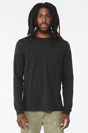 LV Fade Printed Long-Sleeved T-Shirt - Luxury Black